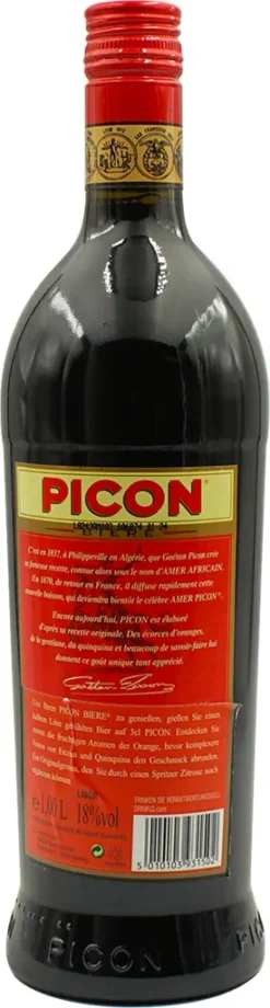 Picon Biére Bier Apéritif á La Orange Aperitif 1 Liter 18% Alkohol -Haribo || Tassimo || Senseo Verkaufsgeschäft ba9aa16aeeed21f6a46c0c632fcf52ed