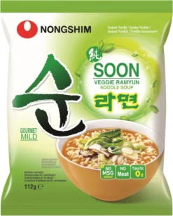 Nong Shim SOON Veggie Ramyun Instantnudeln 20x112g