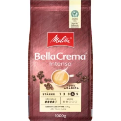 MELITTA Ganze Kaffeebohnen BellaCrema Intenso 1 Kg Starkes Aroma Intensiv -Haribo || Tassimo || Senseo Verkaufsgeschäft bd1854e266eec71dcf5dc8e7d7d9c62d
