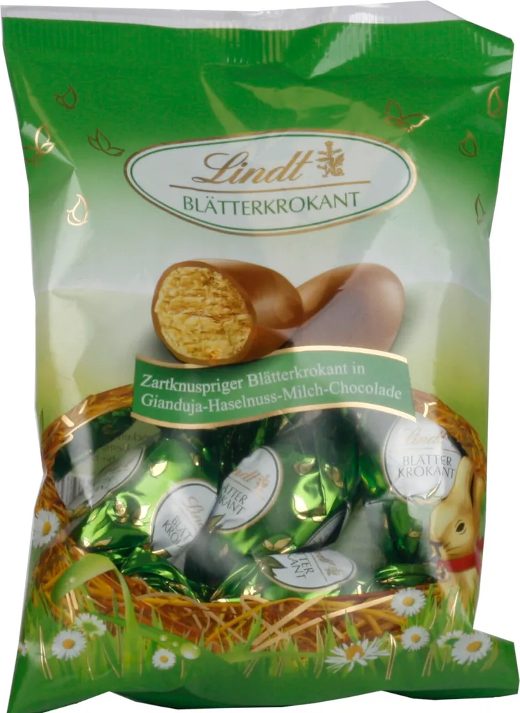 Lindt Blätterkrokant Ostereier Gianduja Haselnuss Milch Schoko 85g 5 Lindt Blätterkrokant Ostereier Gianduja Haselnuss Milch Schoko 85g – Bild 3