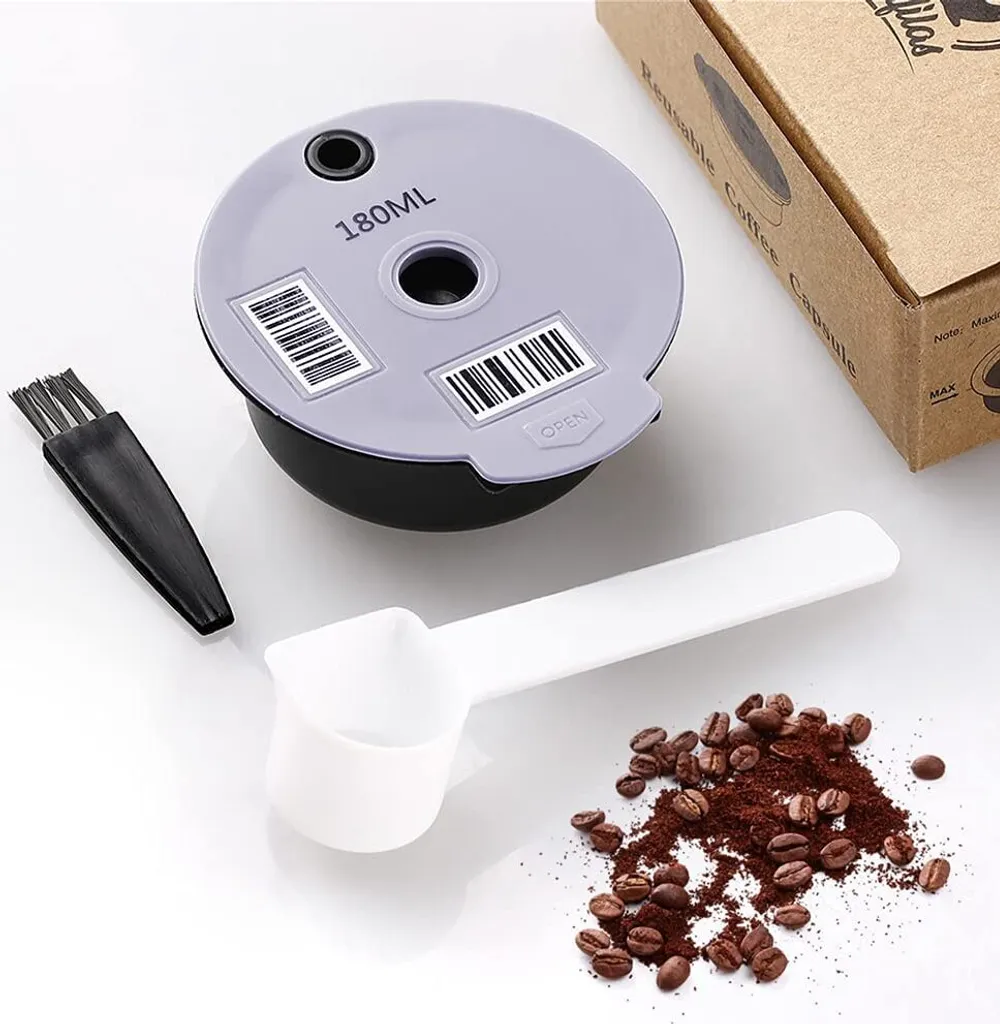 1 Stück Nachfüllbarer Wiederverwendbarer PP Kaffeekapsel Filter Für Bosch Tassimo 180 Ml Kapazität, Lebensmittelqualität 3 1 Stück Nachfüllbarer Wiederverwendbarer PP Kaffeekapsel Filter Für Bosch Tassimo 180 Ml Kapazität, Lebensmittelqualität