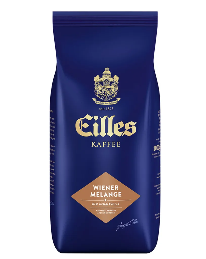 Kaffee WIENER MELANGE Von Eilles, 1000g Bohnen 3 Kaffee WIENER MELANGE Von Eilles, 1000g Bohnen