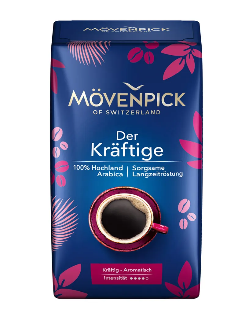 Kaffee DER KRÄFTIGE Von Mövenpick, 500g Gemahlen 3 Kaffee DER KRÄFTIGE Von Mövenpick, 500g Gemahlen
