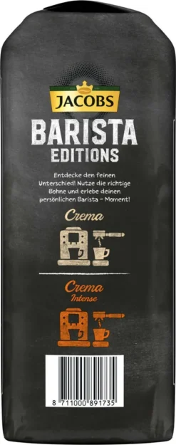 JACOBS Kaffeebohnen Barista Editions Espresso 2 X 1 Kg Espressobohnen Ganze Bohne -Haribo || Tassimo || Senseo Verkaufsgeschäft bef89126f01b36574c04f7e2c70d44fa