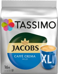 Tassimo Jacobs Caffè Crema Mild XL | 16 T Discs, Kaffeekapseln -Haribo || Tassimo || Senseo Verkaufsgeschäft bf1f155ce4fed0ba45f2ff6d1723c4d6