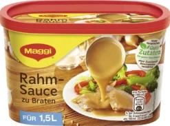 Maggi Rahm Sauce Zu Braten Ideal Zu Schnitzel Und Geschnetzeltem 228g -Haribo || Tassimo || Senseo Verkaufsgeschäft bfa0ec1b8dd9fc1926f03e0adf6bacb6