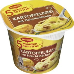Maggi Kartoffelbrei Mit Fleischklößchen 5 Minuten Terrine 8 X 46 G -Haribo || Tassimo || Senseo Verkaufsgeschäft c014bbe0aba7955ffc1f916eb3389622