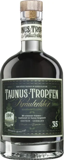 Taunus-Tropfen Kräuterlikör 0,5l 35%vol.