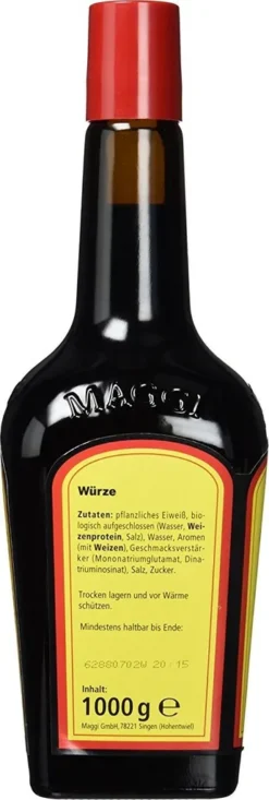 Maggi Würze Vorratsflasche Für Suppen Salate Und Und Soßen 1000g -Haribo || Tassimo || Senseo Verkaufsgeschäft c3e190d6b2e318385a5cd094fe15fe9d