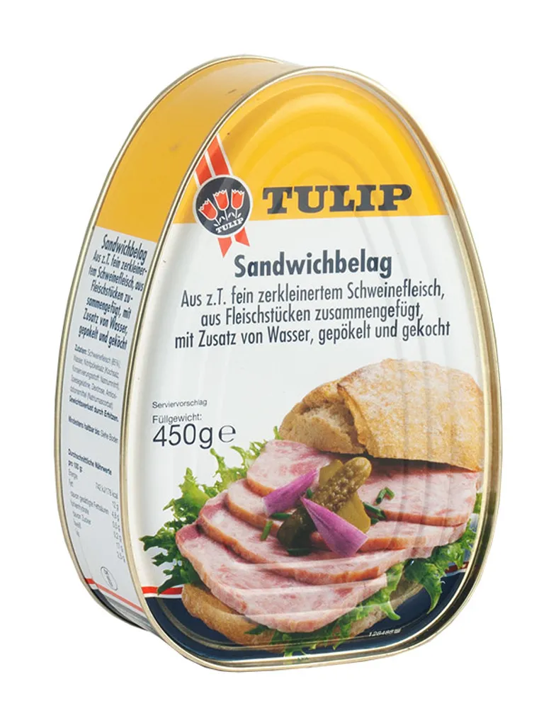 Tulip Dänischer Sandwich-Vorderschinken 450g 3 Tulip Dänischer Sandwich-Vorderschinken 450g