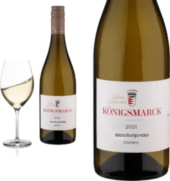 2021 Weissburgunder Pfalz Trocken Von Editha Gräfin Von Königsmarck - Weißwein