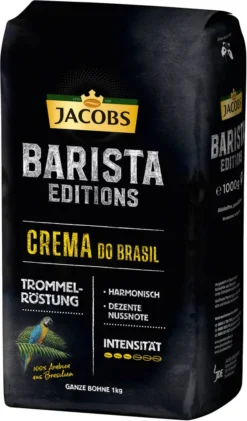 JACOBS Kaffeebohnen Barista Editions Crema Do Brasil 4 X 1 Kg Geröstete Bohnen -Haribo || Tassimo || Senseo Verkaufsgeschäft c601599fb9864d24b1d7f23a671afd99