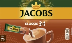 Jacobs Classic 3in1 Sticks | Löslicher Kaffee | 10 Portionen -Haribo || Tassimo || Senseo Verkaufsgeschäft c62649283d7265e1dc45a8b896f0390a