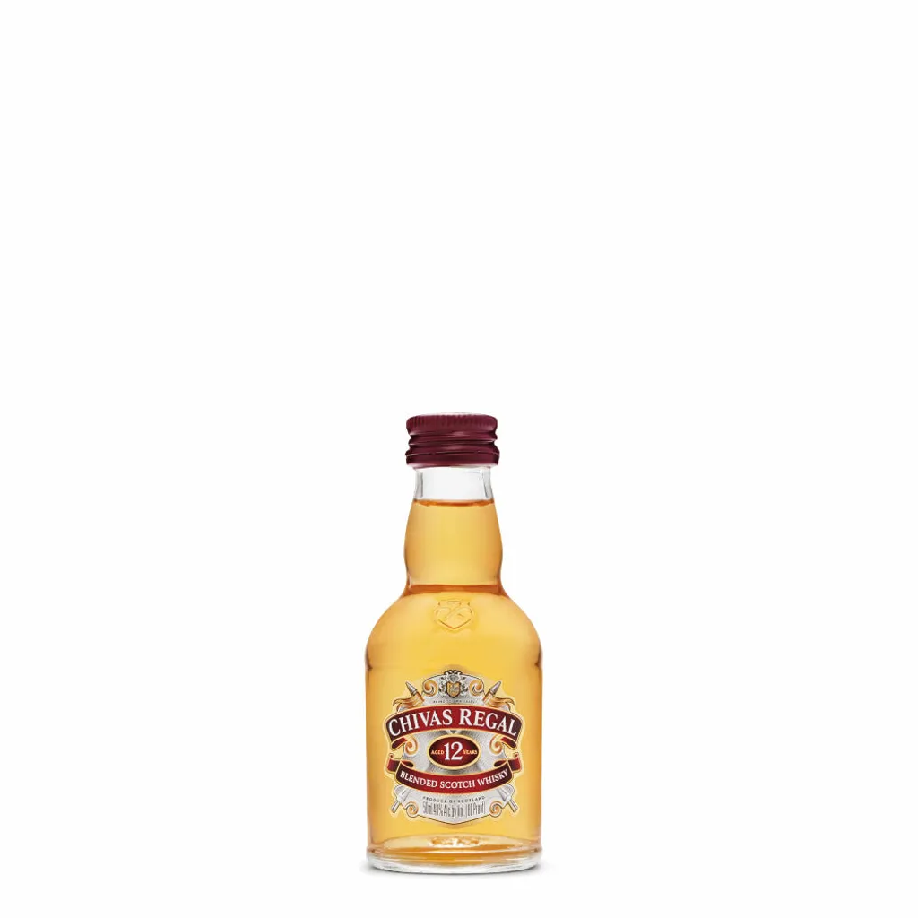 Chivas Regal 12 Jahre Blended Scotch Whisky Miniatur 0,05l, Alc. 40 Vol.-% 5 Chivas Regal 12 Jahre Blended Scotch Whisky Miniatur 0,05l, Alc. 40 Vol.-% – Bild 3