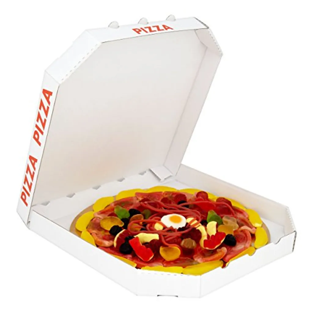 Look O Look Candy Pizza Aus Fruchtgummi Und Schaumzucker 435g 3 Look O Look Candy Pizza Aus Fruchtgummi Und Schaumzucker 435g