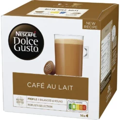 Nescafé® Nescafé Dolce Gusto Café Au Lait | 16 Kaffeekapseln 16 Nescafé® Nescafé Dolce Gusto Café Au Lait | 16 Kaffeekapseln -Haribo || Tassimo || Senseo Verkaufsgeschäft c6cc0af1042b3429a38eeca3529d68b6