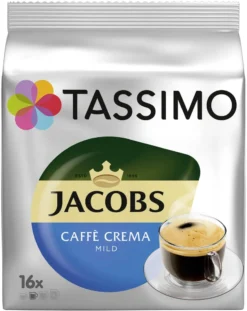 Tassimo Jacobs Caffè Crema Mild | 16 T Discs, Kaffeekapseln -Haribo || Tassimo || Senseo Verkaufsgeschäft c74a9952d6f27d37e65c93d65c67b3d4