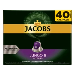 JACOBS Lungo 8 + Espresso 10 Nespresso®* Kompatibel - 240 Kapseln XXL-Pack -Haribo || Tassimo || Senseo Verkaufsgeschäft c88ceae53d59f828dc2af201065f33dc