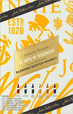Johnnie Walker 12 Days Of Discovery 12 X 5cl Alc 40% Vol.