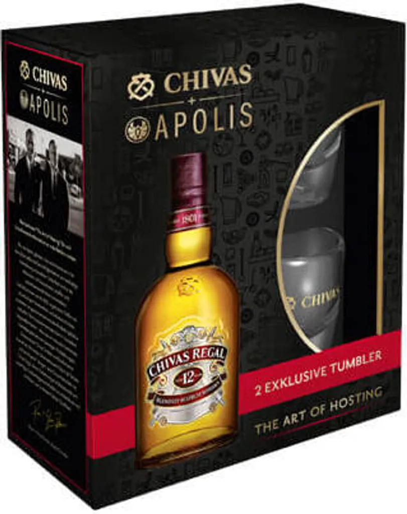 Chivas Regal 12 Jahre Mit Glas Blended Scotch Whisky 0,7l Alc. 40 Vol.-% 3 Chivas Regal 12 Jahre Mit Glas Blended Scotch Whisky 0,7l Alc. 40 Vol.-%