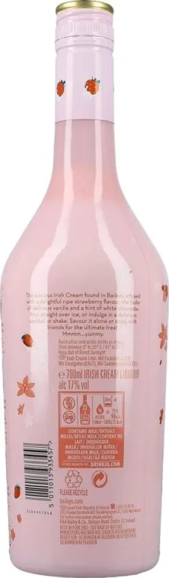 Baileys Strawberries & Cream Limited Edition | 17,0 % Vol | 0,7 L -Haribo || Tassimo || Senseo Verkaufsgeschäft ca60eb2b8ca51a7ccb35c11d5ec66078