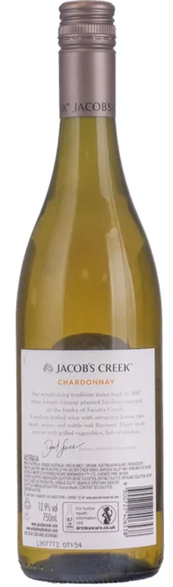 Jacob's Creek Chardonnay 12,9% 0,75L (AUS) -Haribo || Tassimo || Senseo Verkaufsgeschäft caeb67126819db3f97c59dec8ec23495