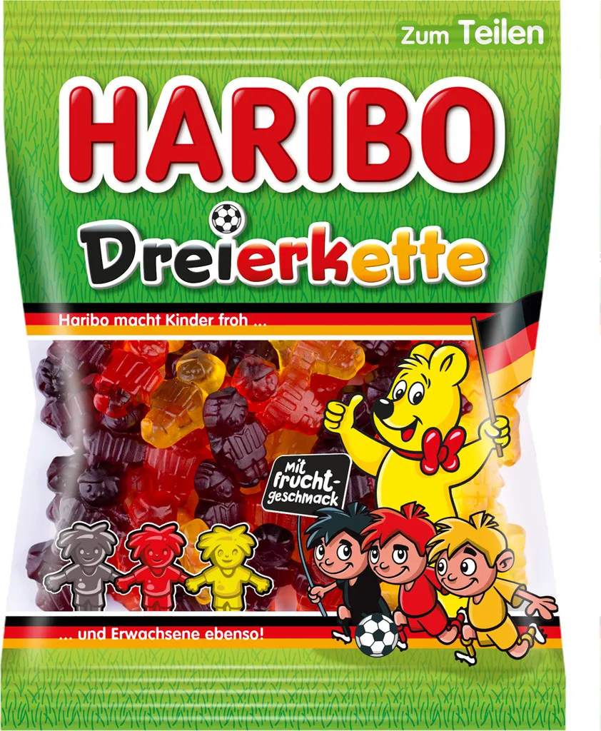 Haribo Dreierkette Buntes Fruchtgummi Mit Fruchtgeschmack 175g 3 Haribo Dreierkette Buntes Fruchtgummi Mit Fruchtgeschmack 175g