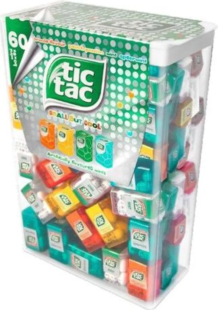Tic TAC Dragees Lilliput Mix Mini Boxen 60 Stück 3 Tic TAC Dragees Lilliput Mix Mini Boxen 60 Stück