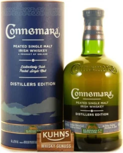 Connemara Distillers Edition Single Malt Irish Whiskey 0,7l, Alc. 43 Vol.-%