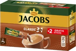 JACOBS Löskaffee 3in1 Classic Löslicher Kaffee 12 X 10+2 Sticks Instantkaffee -Haribo || Tassimo || Senseo Verkaufsgeschäft cced4c69fd465c0c12fafa87a1a9dd9e