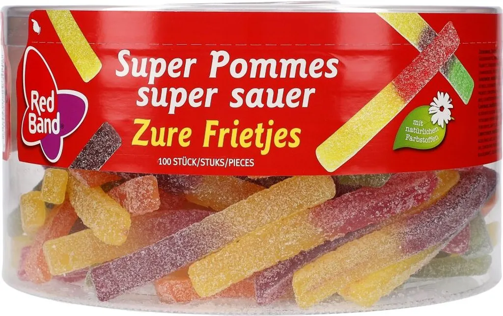 Red Band Pommes Super Sauer 100 Stück, 1150g 9 Red Band Pommes Super Sauer 100 Stück, 1150g – Bild 7