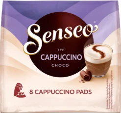 SENSEO Typ Cappuccino Choco Pads 10er Pack - 10 X 8 Getränke -Haribo || Tassimo || Senseo Verkaufsgeschäft cf09c968261d6c25647f7ac43db25b3c