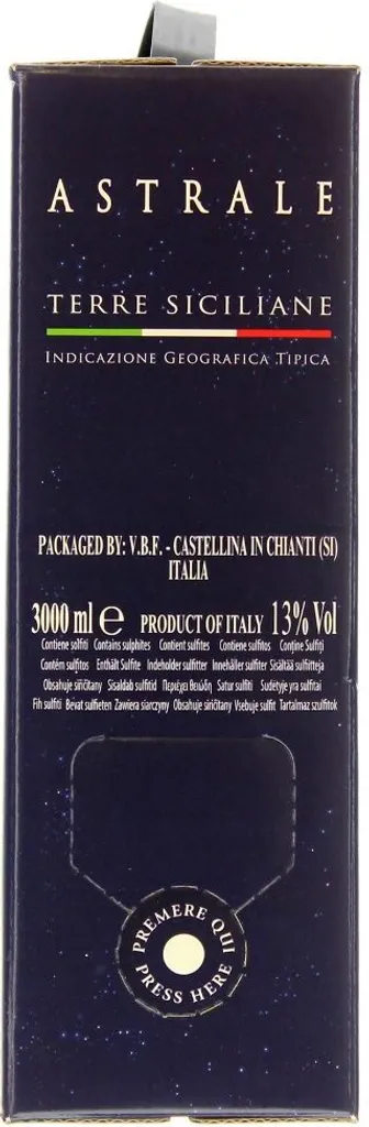 Astrale Nero D'Avola Terre Siciliane IGT 3,0l BiB 4 Astrale Nero D'Avola Terre Siciliane IGT 3,0l BiB – Bild 2