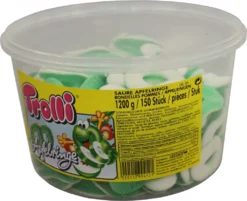 Trolli Saure Grüne Apfelringe Schaumgummi Fruchtgummi 150 Stück 1200g -Haribo || Tassimo || Senseo Verkaufsgeschäft d0a950fe1b85462a6dfb3d8be8f1ecdf