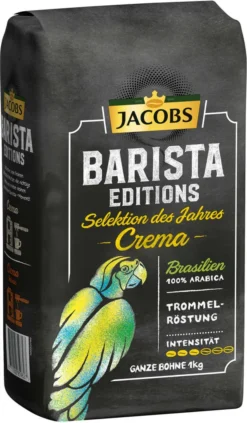 Jacobs Barista Editions Selektion Des Jahres Brasilien, Bohnenkaffee, Ganze Bohnen, Röstkaffee, Kaffeebohnen, 1000 G -Haribo || Tassimo || Senseo Verkaufsgeschäft d19cc988cb7db390523823c93194308d