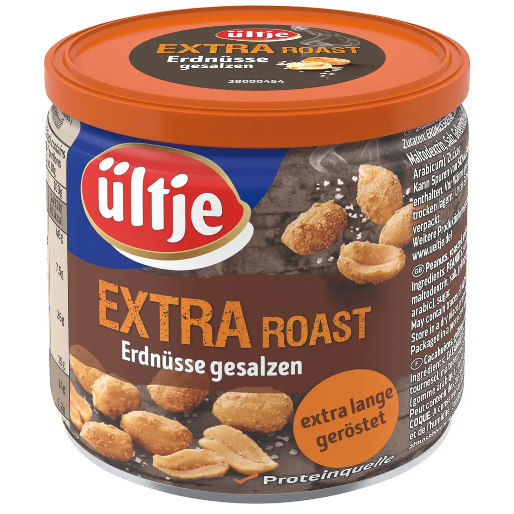 Ültje Extra Roast Erdnüsse Gesalzen Und Geröstete Erdnüsse 180g 3 Ültje Extra Roast Erdnüsse Gesalzen Und Geröstete Erdnüsse 180g