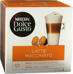 Nescafé® Nescafé Dolce Gusto Latte Macchiato | 8 Kaffeekapseln -Haribo || Tassimo || Senseo Verkaufsgeschäft d2bcab72d43337cd0aeddc8edb6302ec