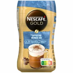 Nescafé® Nescafé Gold Typ Cappuccino Weniger Süß | 250g Dose 24 Nescafé® Nescafé Gold Typ Cappuccino Weniger Süß | 250g Dose -Haribo || Tassimo || Senseo Verkaufsgeschäft d3e8a9cc59e66721b003740a10dde7cb