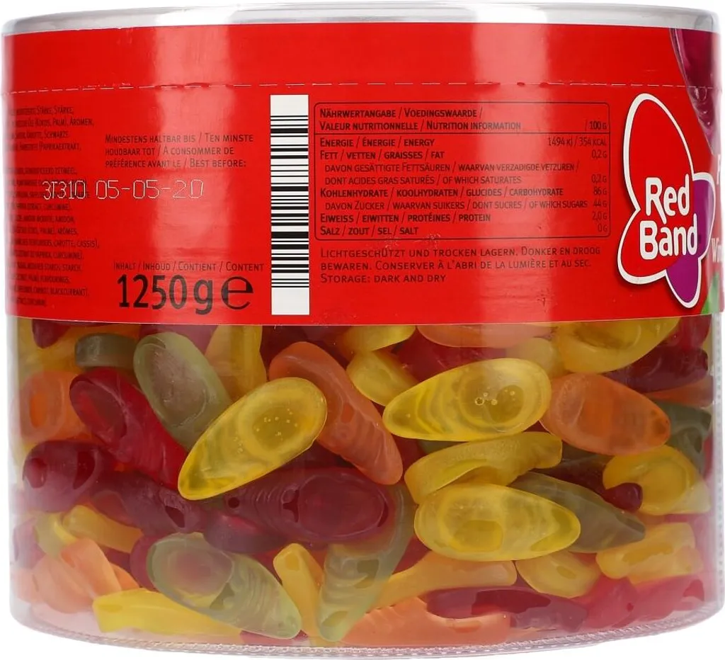 Red Band Fruchtgummi Schuhe 500 Stück, 1250g 16 Red Band Fruchtgummi Schuhe 500 Stück, 1250g – Bild 14