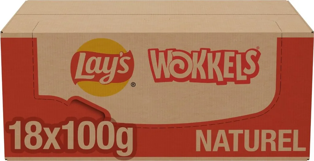 Lay's Wokkels Natural Chips 18 Beutel X 100 Gramm 6 Lay's Wokkels Natural Chips 18 Beutel X 100 Gramm – Bild 4
