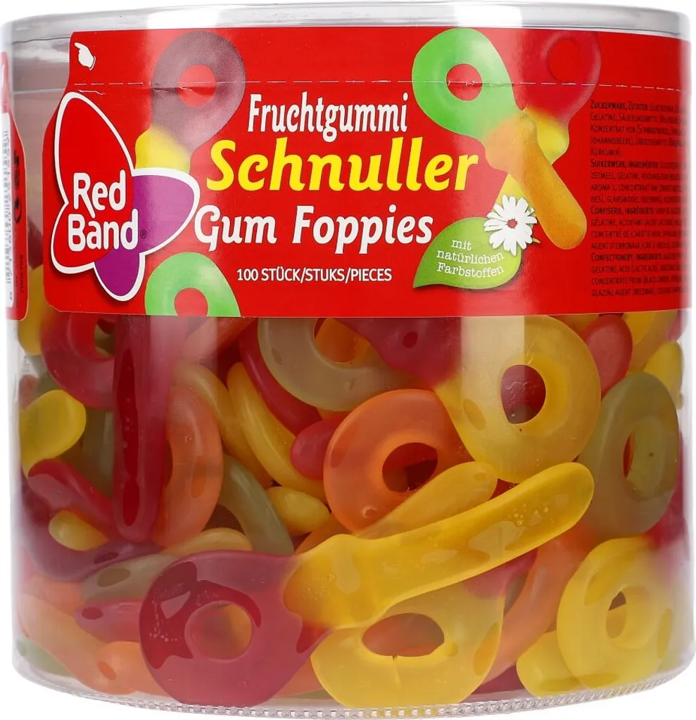 Red Band Fruchtgummi Schnuller 100 Stück, 1150g 13 Red Band Fruchtgummi Schnuller 100 Stück, 1150g – Bild 11