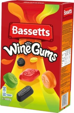 Bassetts WineGums Englisches Weingummi 800g
