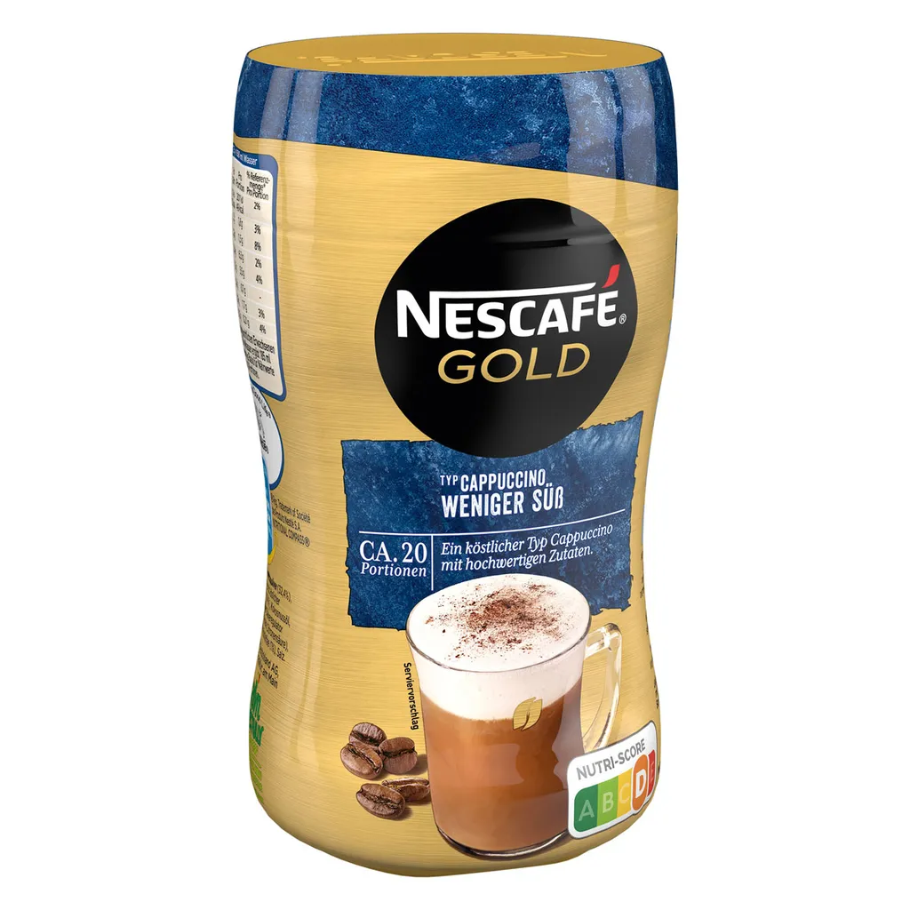 Nescafé® Nescafé Gold Typ Cappuccino Weniger Süß | 250g Dose 6 Nescafé® Nescafé Gold Typ Cappuccino Weniger Süß | 250g Dose – Bild 4