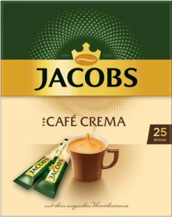 JACOBS Typ Cafe Crema Löslicher Kaffee 12 X 25 Sticks -Haribo || Tassimo || Senseo Verkaufsgeschäft d825d4bd1c168888920794dcd6680ab9