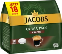 Jacobs Crema Pads Kräftig | 18 Senseo Kompatible Kaffeepads, 118 G 9 Jacobs Crema Pads Kräftig | 18 Senseo Kompatible Kaffeepads, 118 G -Haribo || Tassimo || Senseo Verkaufsgeschäft d8b4fe2557187107da7331ceacd3ca21