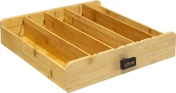 5five Simply Smart Aufbewahrungsbox Kaffe Kapsel Modern Metall Bambus Schwarz/braun 7,5cm X 33cm X 31cm -Haribo || Tassimo || Senseo Verkaufsgeschäft d9b4fed6c4c9a64d4f4df2719717f44a