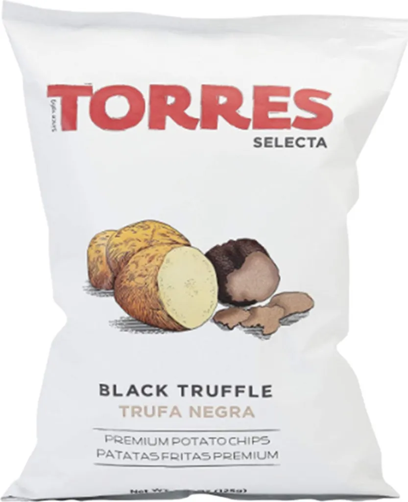 Torres Selecta Schwarzer Trüffel Chips, 40g 3 Torres Selecta Schwarzer Trüffel Chips, 40g