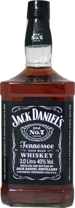 Jack Daniels Old No.7 Tennessee Whiskey Magnumflasche 3000ml -Haribo || Tassimo || Senseo Verkaufsgeschäft db537711126524edb9b11a6c41d71fc5