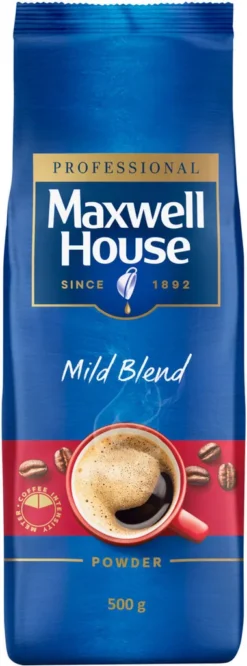 MAXWELL HOUSE Löskaffee Mild Blend Löslicher Kaffee Instantkaffee 2 X 500 G Beutel -Haribo || Tassimo || Senseo Verkaufsgeschäft dcea35256b15b5fbdb4221587f5d713c