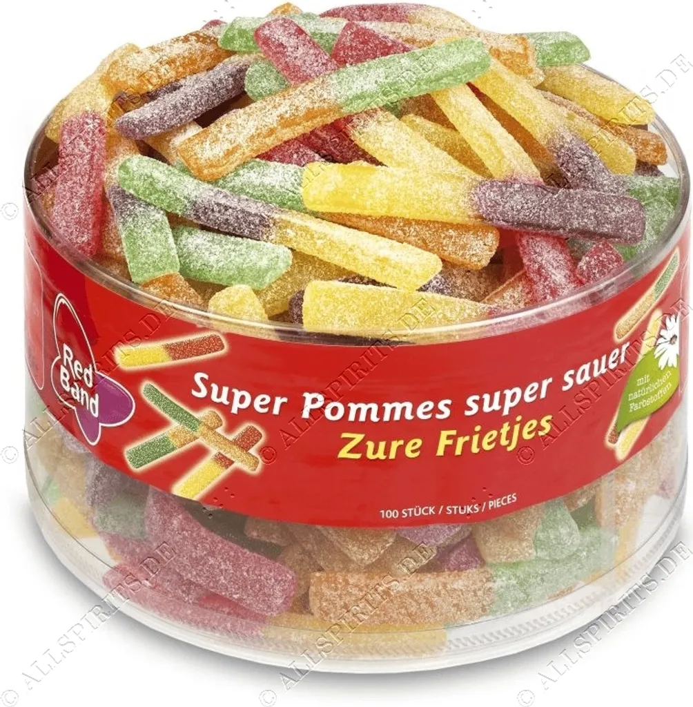 Red Band Pommes Super Sauer 100 Stück, 1150g 8 Red Band Pommes Super Sauer 100 Stück, 1150g – Bild 6